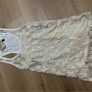 BKE Boutique Silver tank